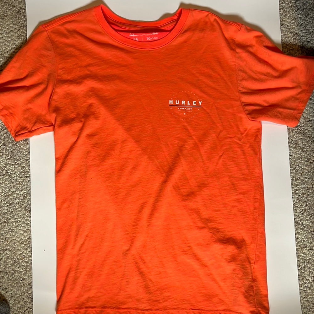 Hurley Orange T Shirt
